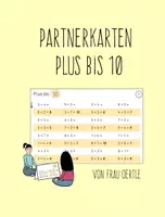 Vorschau - Arbeitsblätter - Partnerkarten: Plus bis 10 (4 Varianten) - Deckblatt