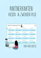Vorschau - Arbeitsblätter - Partnerkarten: Riesen Zwergen Plus (4 Varianten) - Deckblatt