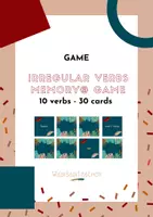 Vorschau - Spiele - 10 Most Common Irregular Verbs Pairs Game WabiSabiTeacher - Deckblatt