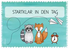 Vorschau - Präsentationen/Tafelbilder - Startklar in den Tag, Morgenroutine bildlich dargestellt - Seite 2