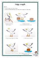 Vista previa - Manualidades / Dibujos para colorear - Classroom Printables Seagulls Gaviotas - página 1