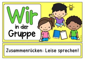 Vorschau - Poster - Ich-Du-Wir Methode, Sozialform, Lautstärke (classroom management) - Seite 3