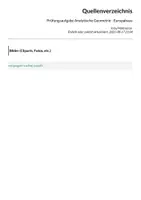 Vorschau - Klassenarbeiten - Prüfungsaufgabe Analytische Geometrie - Europahaus - Seite 1