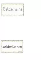 Vorschau - Präsentationen/Tafelbilder - Unser Geld - Tafelmaterial (1./2.Kl) - Seite 3