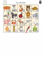 Vista previa - Hojas de trabajo - Acertijos de palabras - Los animales - ¿Qué animal es? - página 3