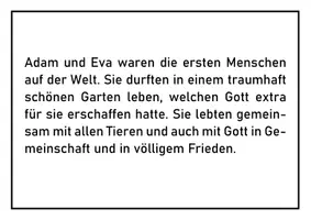 Vorschau - Stundenentwürfe - Unterrichtseinheit - Adam und Eva - Die erste Sünde - Seite 3