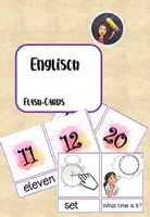 Vorschau - Spiele - Englisch back to school FlashCards Klasse 4 - Deckblatt