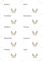 Vorschau - Spiele - Pantomime für Kinder: 50 Begriffe als Download - Seite 1
