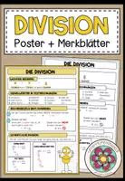Vorschau - Poster - DIVISION - Poster + Merkblatt - Deckblatt