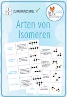 Vorschau - Spiele - Isomerie - Zuordnungsaktivität - Deckblatt