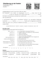 Vorschau - Arbeitsblätter - Arbeitsblatt "Orientierung an der Tastatur" mit Erklärvideo, Lösungen und Onlineübungen - Seite 2