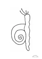 Vorschau - Mal- und Bastelvorlagen - Ausmalbild „SCHNECKE“ (Treppenhaus-Schnecke) - Seite 3
