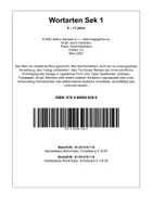 Vorschau - Unterrichtsreihen - Wortarten - Sek 1 - Seite 1