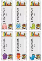 Vorschau - Anderer Materialtyp - Klassenbücherei- Ausleihkarte- Lesezeichen - Seite 3