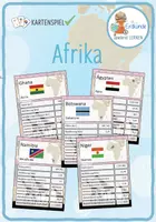 Vorschau - Spiele - Länder Afrikas – Trumpf Karten Spiel - Deckblatt