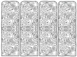 Vorschau - Mal- und Bastelvorlagen - Mandala Lesezeichen - Ausmalen und Gestalten / Mandalas - Seite 3