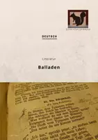 Vorschau - Unterrichtsreihen - Balladen kennenlernen und untersuchen - Deckblatt