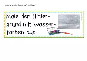 Vorschau - Stundenentwürfe - Kunststunde: Die Spinne auf der Mauer (A3/A4) - Seite 3