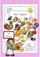 Vorschau - selbst erstellte Cliparts/Grafiken - Obst Cliparts - Deckblatt