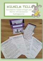Vorschau - Arbeitsblätter - Historische Persönlichkeiten – "Wilhelm Tell“ - Deckblatt