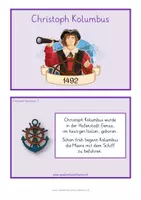 Vorschau - Arbeitsblätter - Historische Persönlichkeiten - "Christoph Kolumbus" - Seite 1