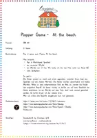 Vorschau - Spiele - At the beach: Plopper Game (Pop-it Spiel) - Englisch - Kl. 4/5 - Seite 1