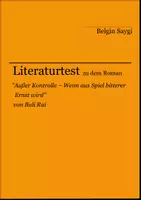 Vorschau - Arbeitsblätter - Literaturtest zu "Außer Kontrolle – Wenn aus Spiel bitterer Ernst wird" von Bali Rai - Deckblatt