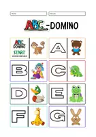 Vorschau - Stationenlernen - Anlaut-Domino - Seite 3