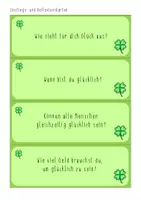 Vorschau - Bildkarten - 24 Glücks-Kärtchen für Stundeneinstieg und Reflexion - Seite 3