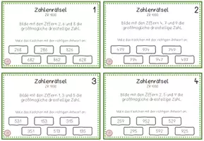 Vorschau - Arbeitsblätter - Materialpaket: Zahlzerlegung ZR 1000 - Seite 2