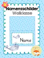 Vorschau - Anderer Materialtyp - Namensschilder - Walklasse - Deckblatt