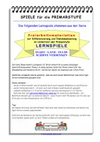 Vorschau - Arbeitsblätter - Freiarbeitsmaterial - „Schiffe versenken“ + „Stadt-Land-Fluss“ - Seite 1