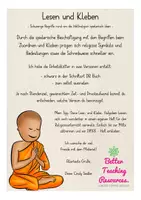 Vorschau - Arbeitsblätter - Buddhismus Arbeitsblätter Religion (Lesen & Kleben) - Seite 1
