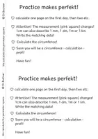 Vista previa - Unidades / Secuencias / Situaciones de Aprendizaje - Cuaderno de trabajo - Calcular el perímetro del cuadrado - página 1