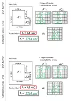 Vista previa - Unidades / Secuencias / Situaciones de Aprendizaje - Cuaderno de trabajo - Áreas compuestas Calcular área + cuaderno de soluciones - página 2
