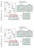 Vista previa - Unidades / Secuencias / Situaciones de Aprendizaje - Cuaderno de trabajo - Áreas compuestas Calcular área + cuaderno de soluciones - página 3
