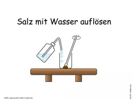 Vorschau - Präsentationen/Tafelbilder - Physikalisches Trennverfahren Sand Salz trennen - Seite 3