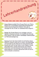Vorschau - Stundenentwürfe - Herbst - Escape Room mehrfach differenziert (2./3. Klasse) - Seite 2