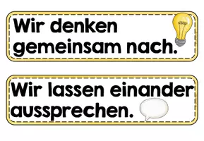 Vorschau - Präsentationen/Tafelbilder - Regeln für die Partnerarbeit + Reflexion - Seite 3