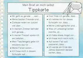 Vorschau - Arbeitsblätter - Mein Brief an mich selbst (Stundenmaterial) - Seite 2