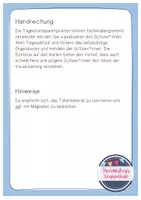 Vorschau - Poster - Tagestransparenz (Visualisierung, Stundenplan) - Seite 1