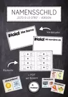 Vorschau - Spiele - Titelblatt - Namensschild (Esto o lo otro - Version) - Deckblatt