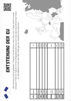 Vorschau - Arbeitsblätter - Europäische Union - Entstehung der EU - Deckblatt