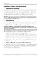 Vorschau - Arbeitsblätter - Regenerative Energien – die Zukunft ist sonnig! - Seite 1