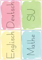 Vorschau - Poster - Klassenraum Deko Pastell - Hausaufgaben-Tafel - Seite 2