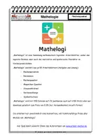 Vorschau - Arbeitsblätter - Mathelogie Klasse 2-4 - RECHENQUADRAT - Deckblatt