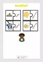 Vorschau - Spiele - Vokabel-Puzzle - "Frühstück" - Seite 2