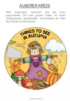 Vorschau - Arbeitsblätter - AUTUMN - Vocabulary Wheel - Seite 2