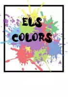 Vista previa - Tarjetas / Manipulativos - Lectura global: Els colors - página 1