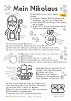 Vorschau - Arbeitsblätter - Rätsel mal! Mein Nikolaus (Klassen 3 und 4) - Seite 2